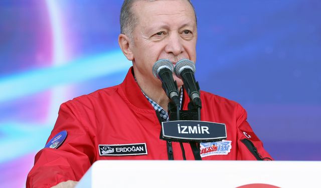 Cumhurbaşkanı Erdoğan TEKNOFEST İzmir'de