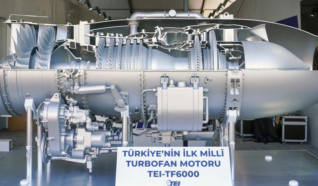 TEI-TF6000 Turbofan Motoru için yeni parça teslimatı yapıldı