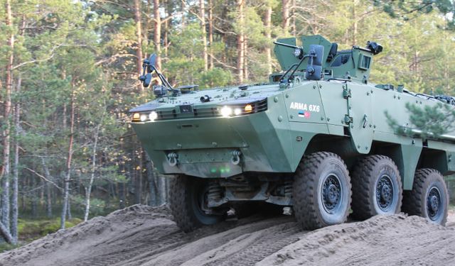 Otokar'dan Estonya'ya ARMA 6x6 zırhlı araç ihracatı